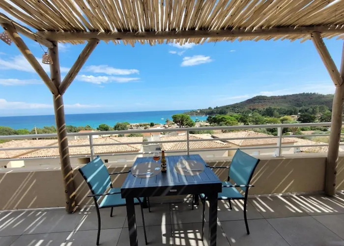 شقة En Corse Du Sud T3 4 Pers Vue Mer, A Pied فافون