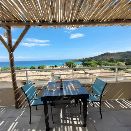 Lägenhet En Corse Du Sud T3 4 Pers Vue Mer, A Pied Favone