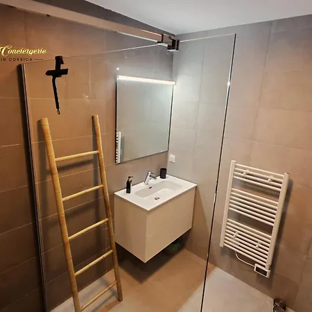 Beau T3 Dernier Etage Calme Vue A Pied 6 Pers * Favone
