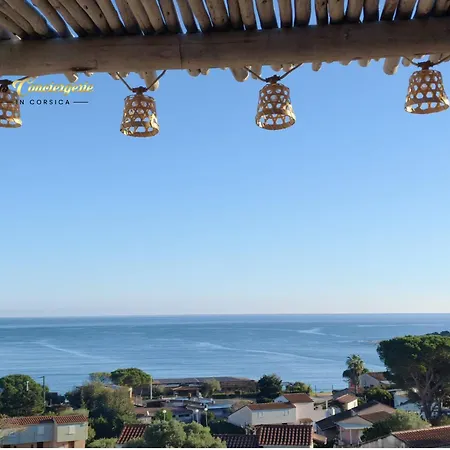 Beau T3 Dernier Etage Calme Vue A Pied 6 Pers Favone