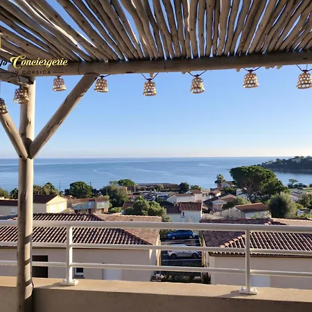 Beau T3 Dernier Etage Calme Vue A Pied 6 Pers Favone