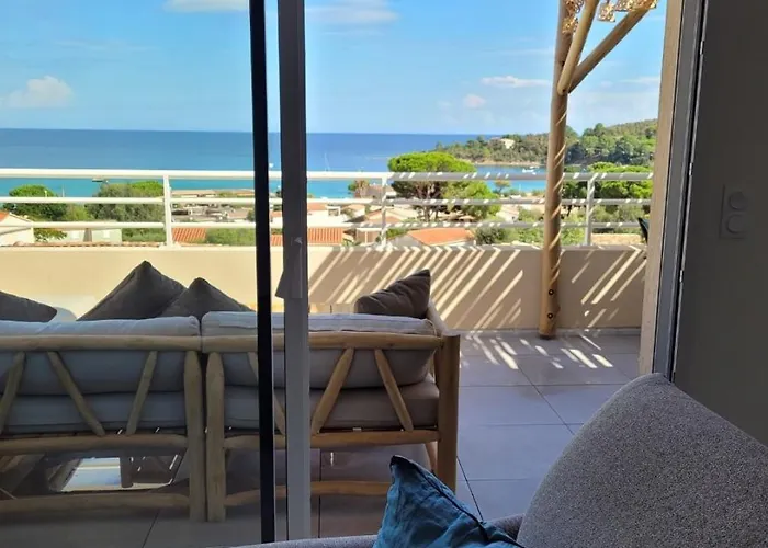 En Corse Du Sud T3 4 Pers Vue Mer, A Pied *